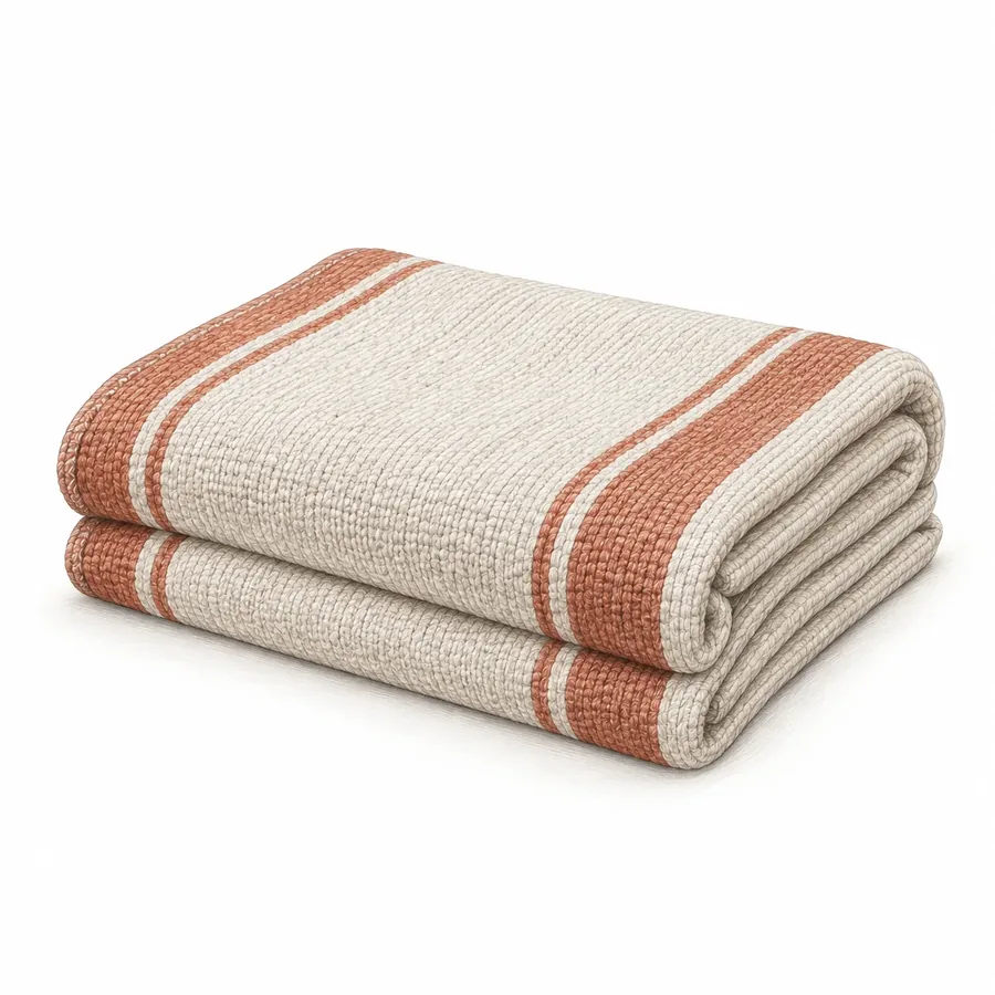 Yoga Blanket, a yoga prop illustration